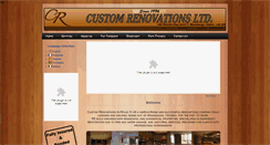 Desktop Screenshot of customreno.ca